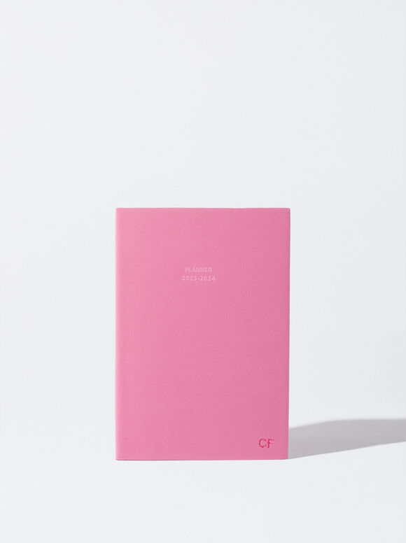 Personalised Planner 2023/2024, Pink, hi-res