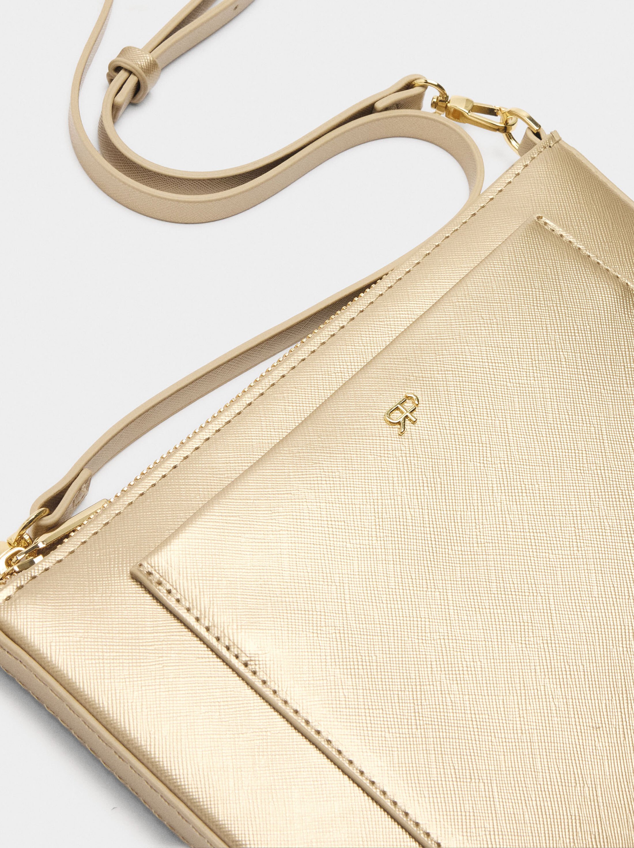 Crossbody bag with texture image number 1.0