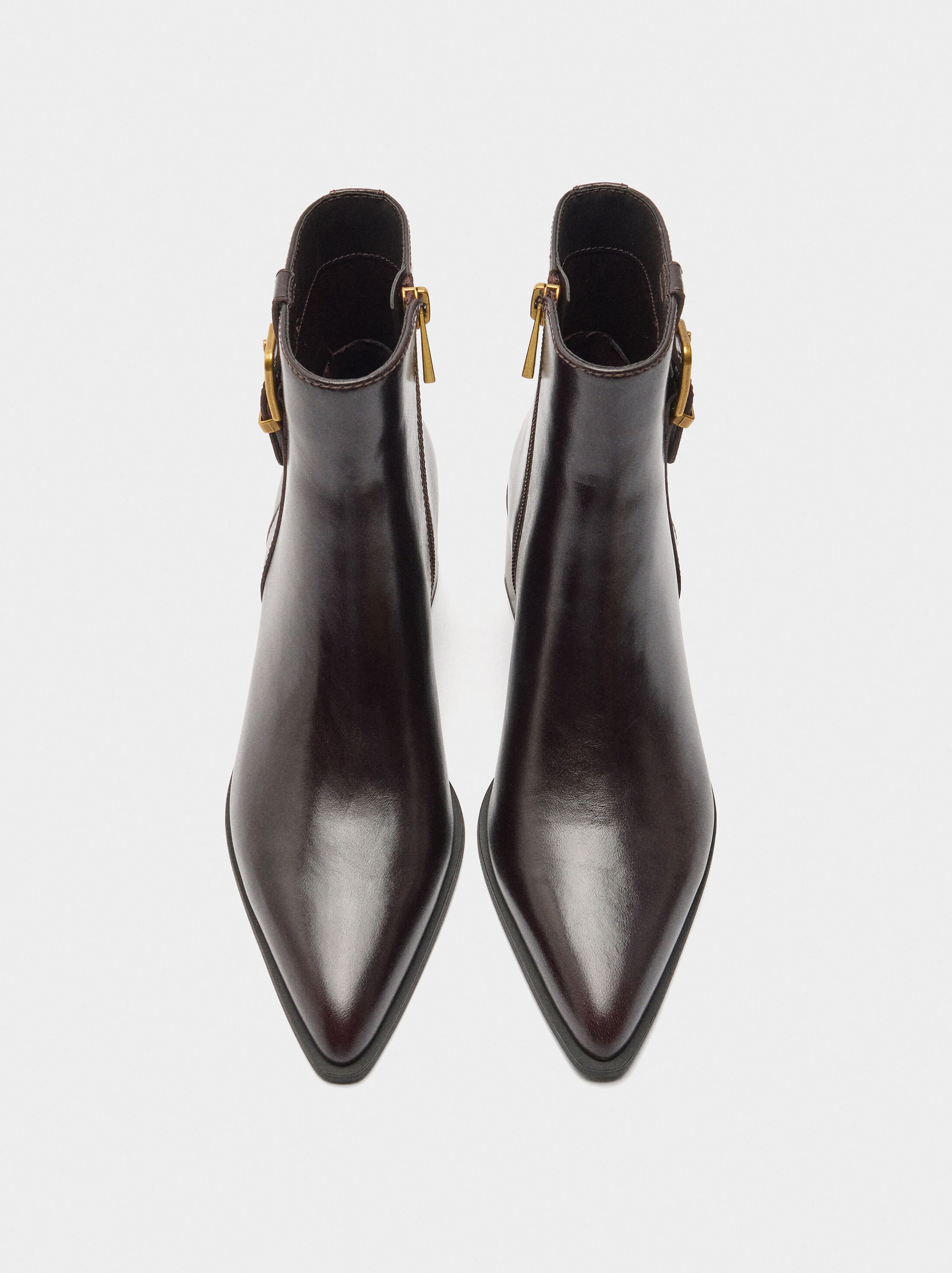 Botins de pell amb sivella image number 0.0