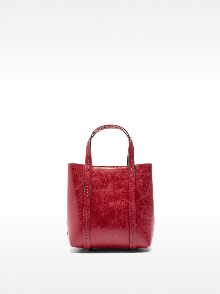 Sac tote craquelé