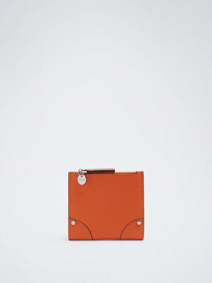 Basic Brieftasche, Orange, hi-res
