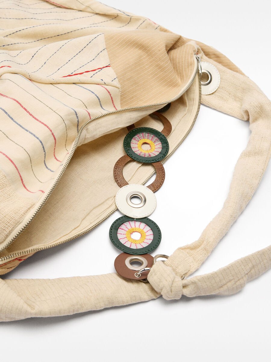 Hobo shoulder bag fabric