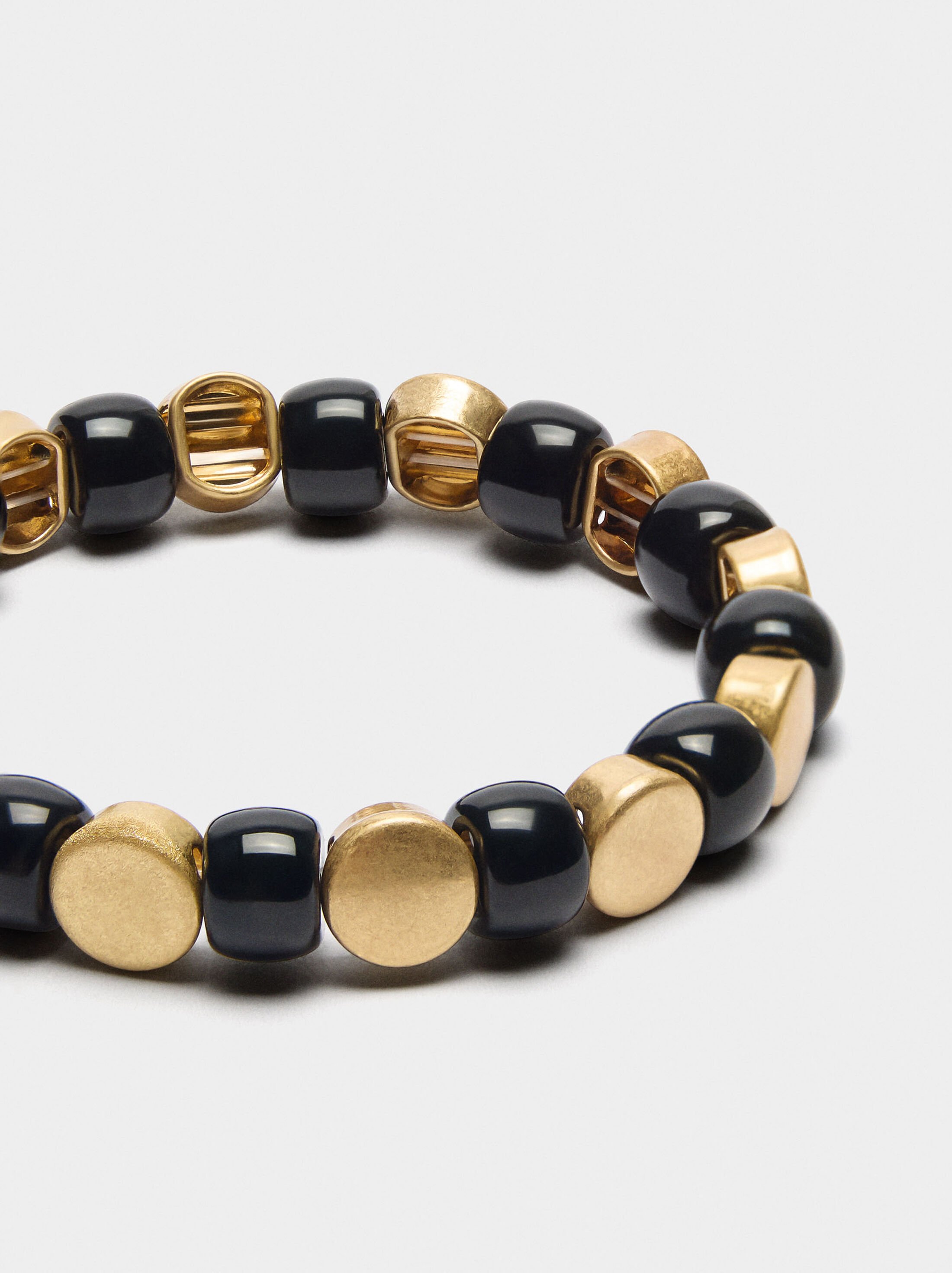 Elastic bracelet with beads image number 1.0