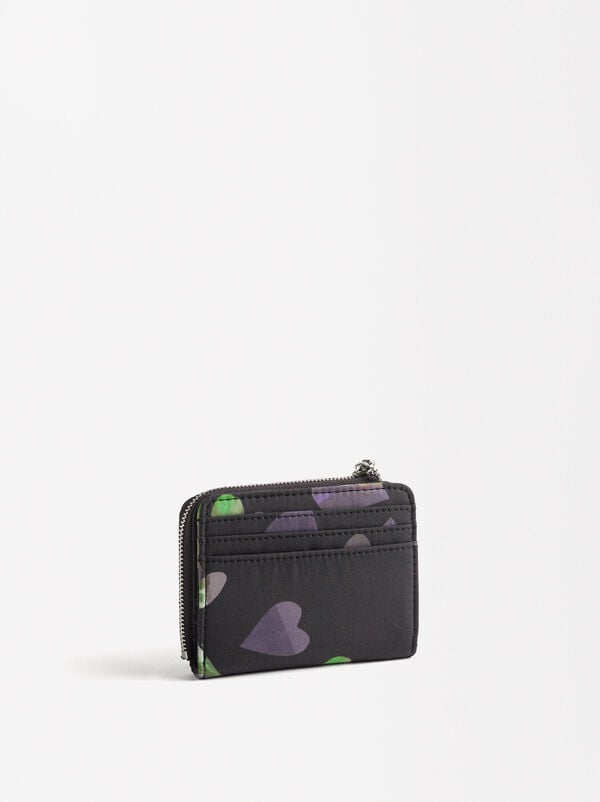 Printed nylon wallet