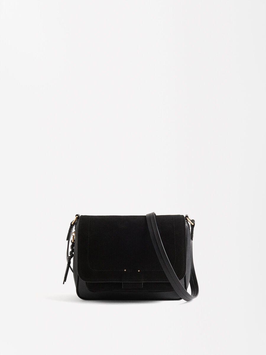 Crossbody-Tasche mit Leder