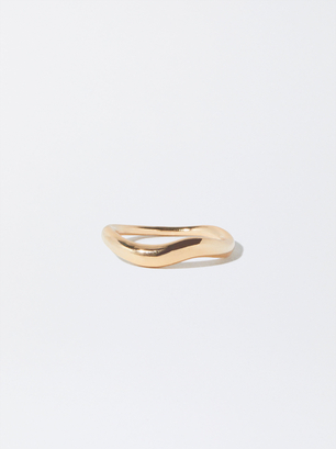 Irregular Golden Ring, , hi-res