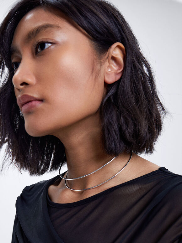 Silver Choker, Silver, hi-res