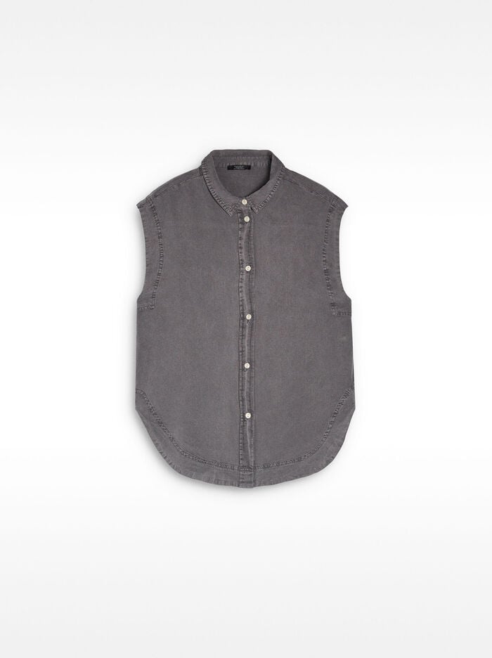 Camisa sin mangas 100% lyocell