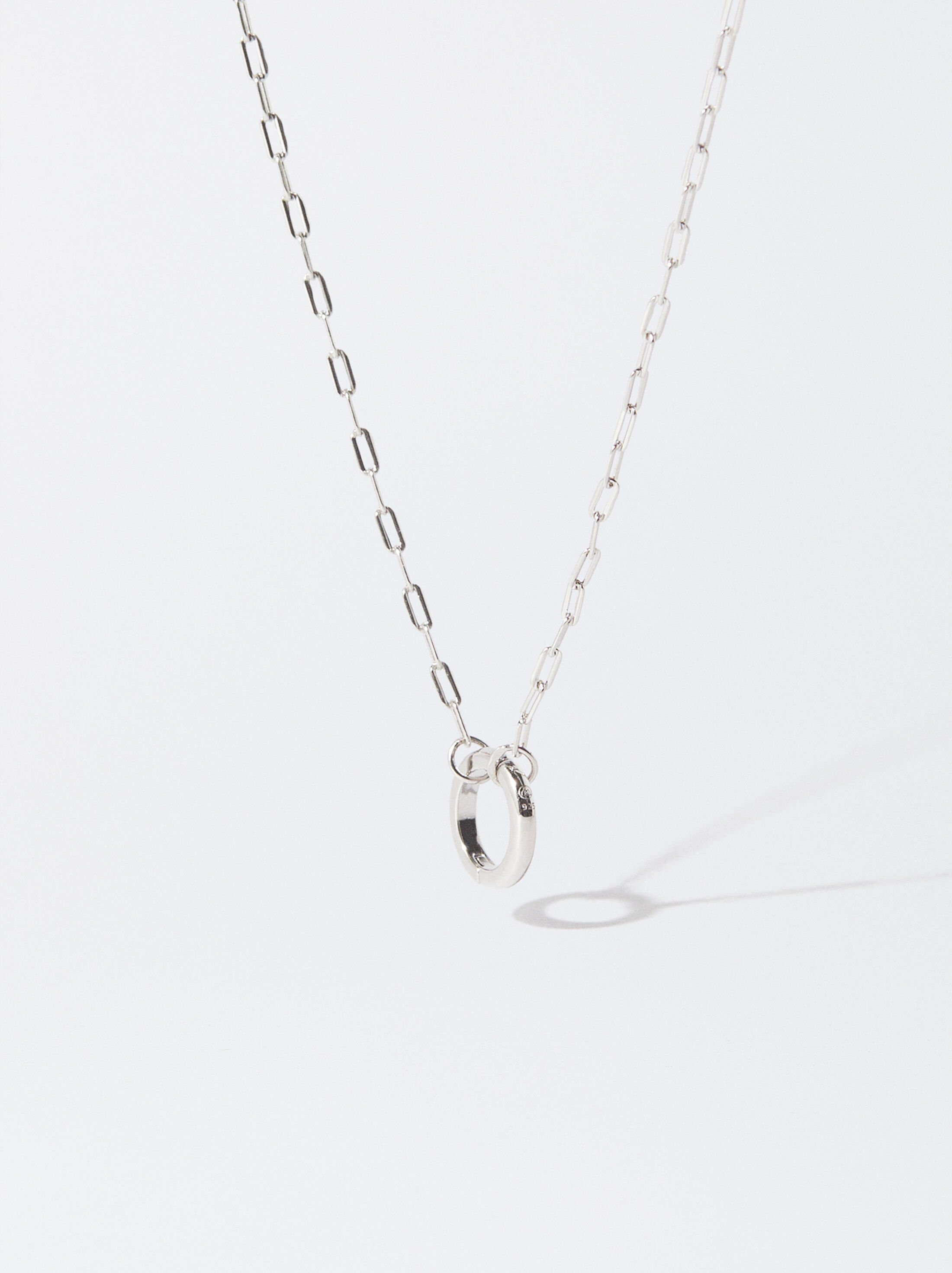 Collaret de cadena personalitzat d'argent 925 amb obertura image number 0.0