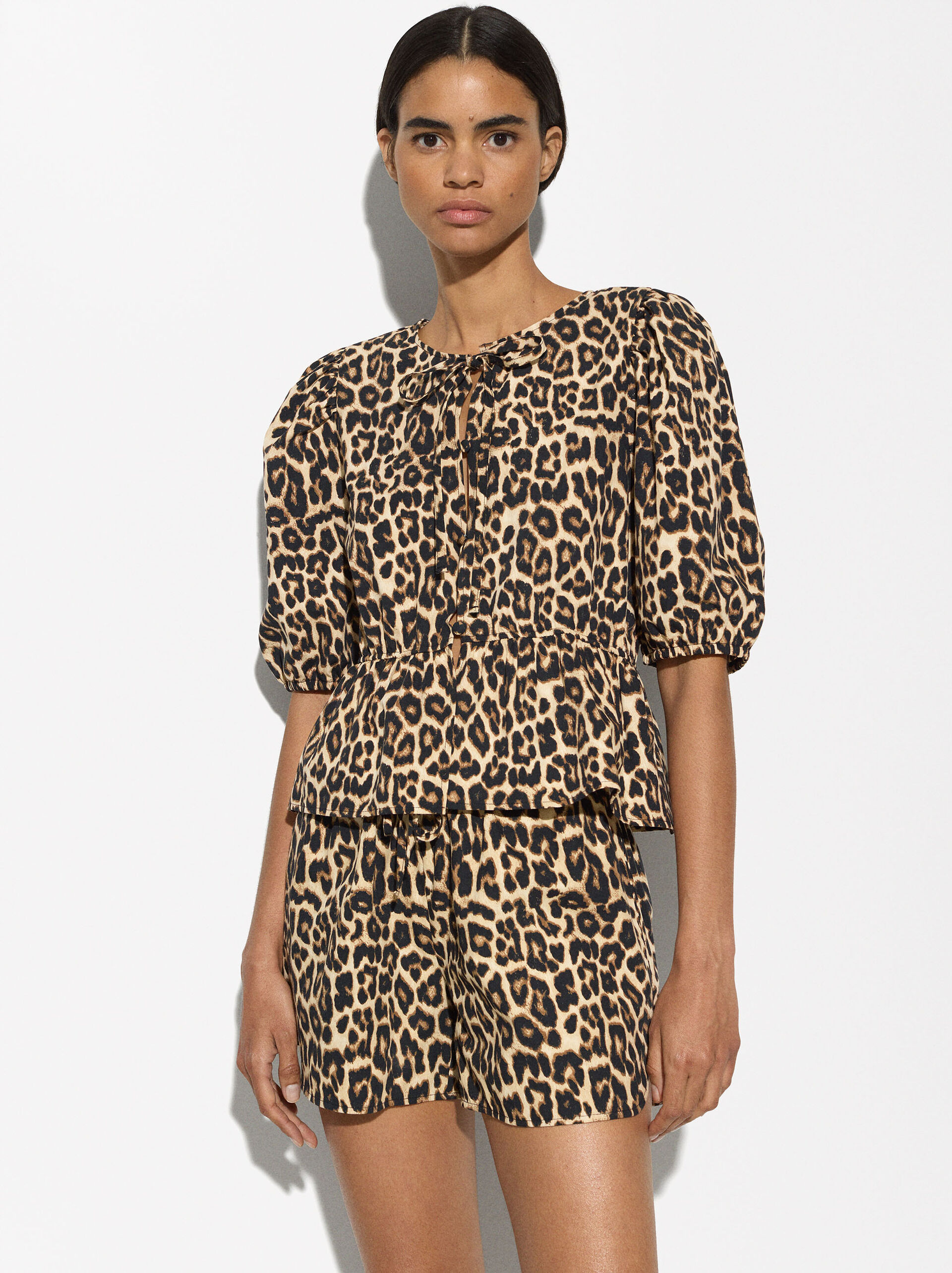 Leopard print top image number 1.0