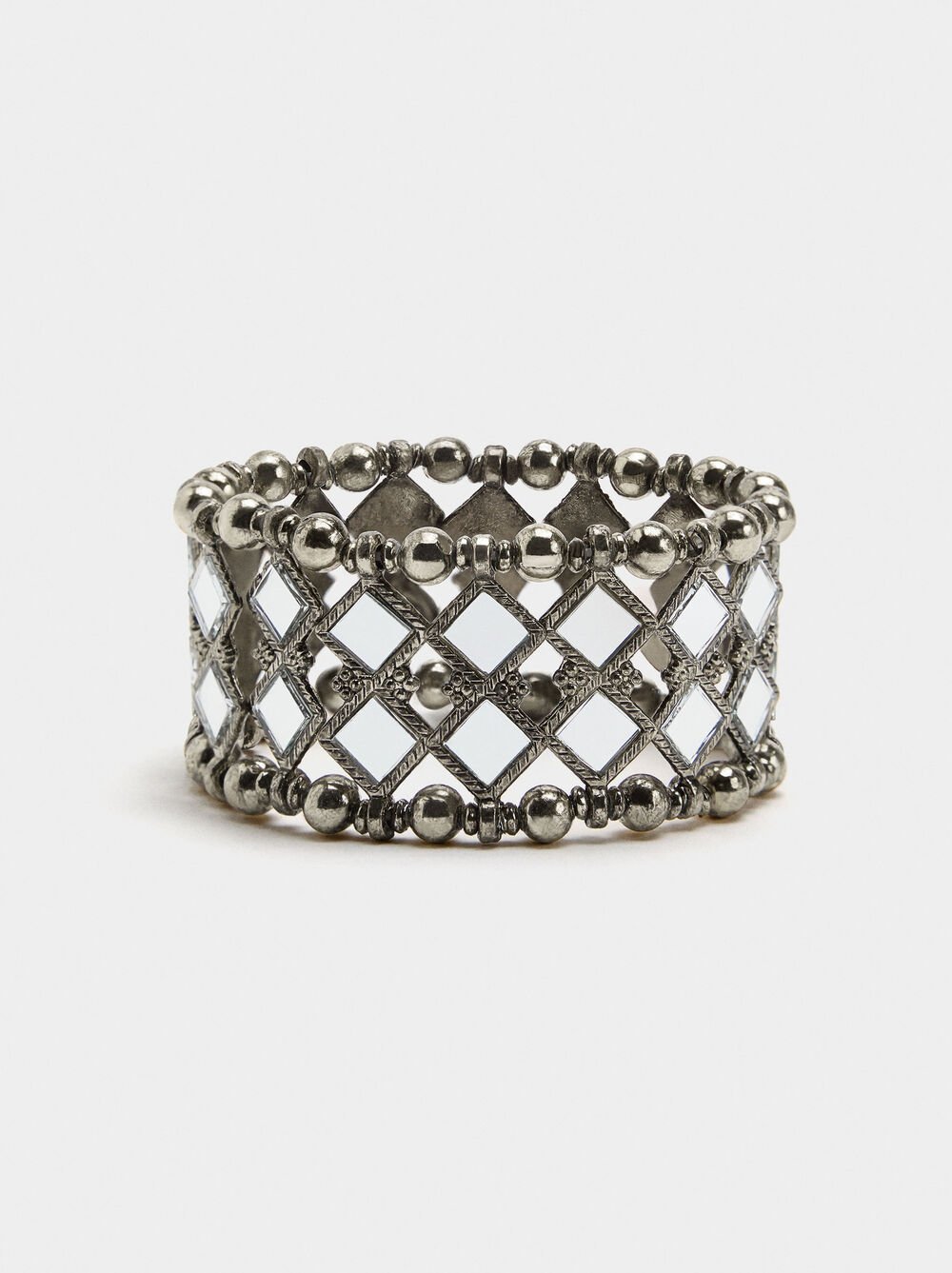 Elastic bracelet mirror lozenges