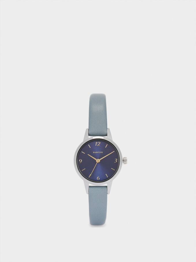 Watch With Contrasting Face, , hi-res