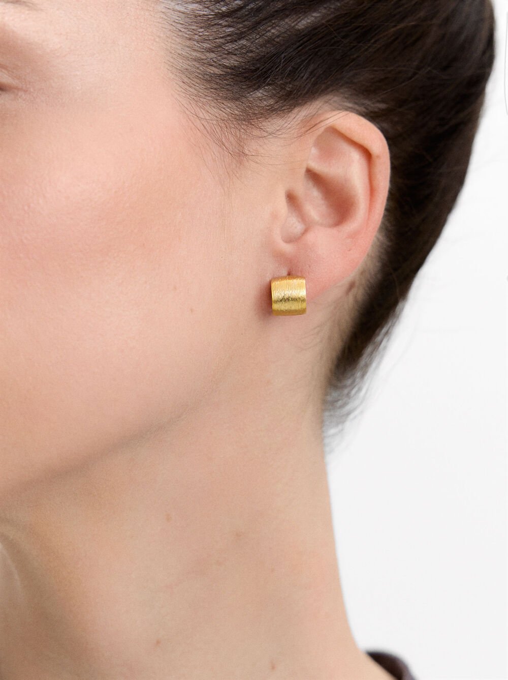 Pendientes rectangulares - plata de ley 925