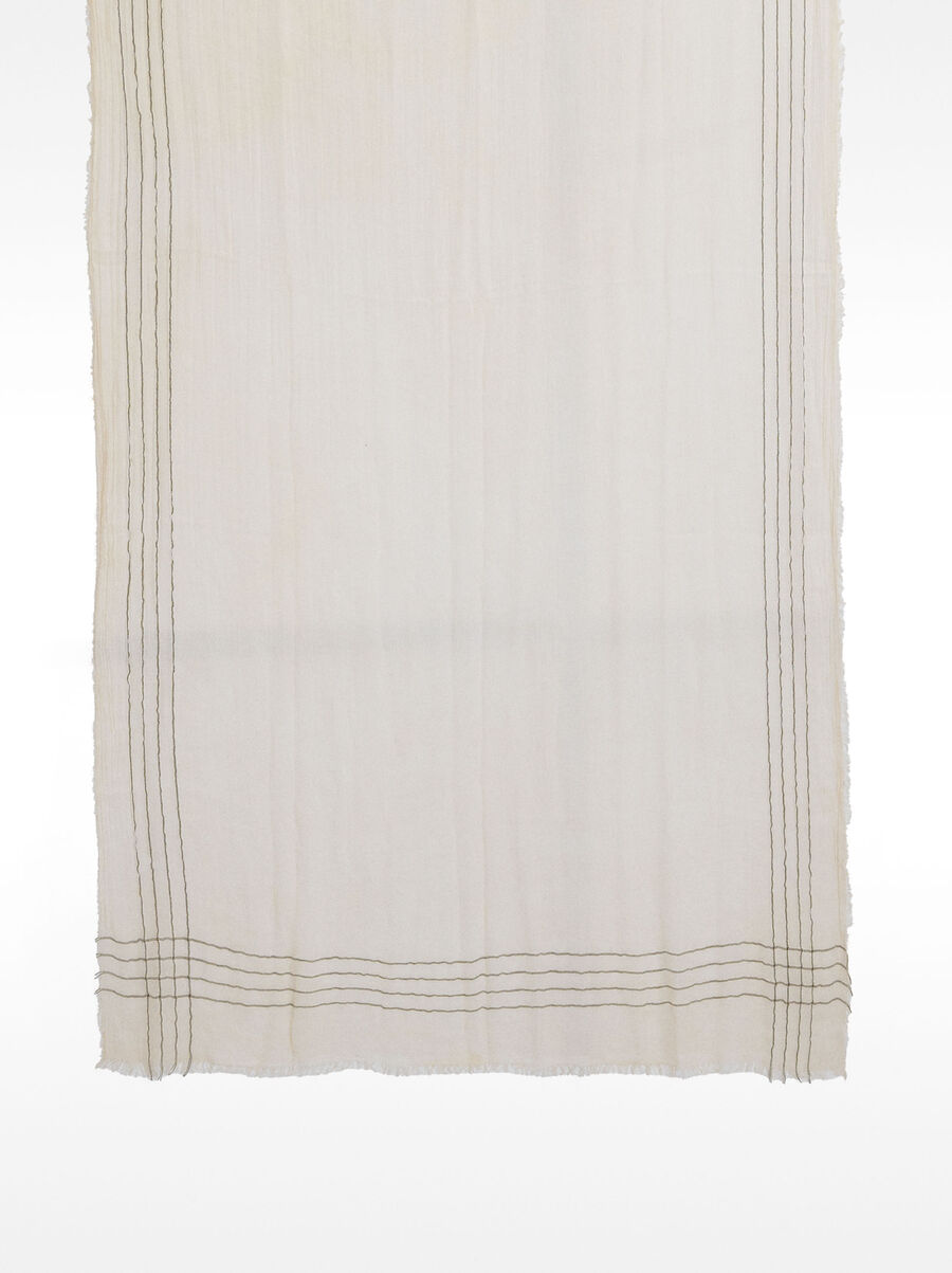 Pashmina avec franges