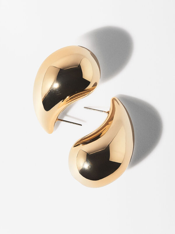 XL drop earrings