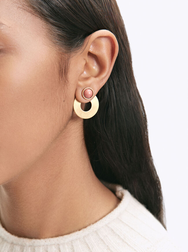 Golden Earrings Set 