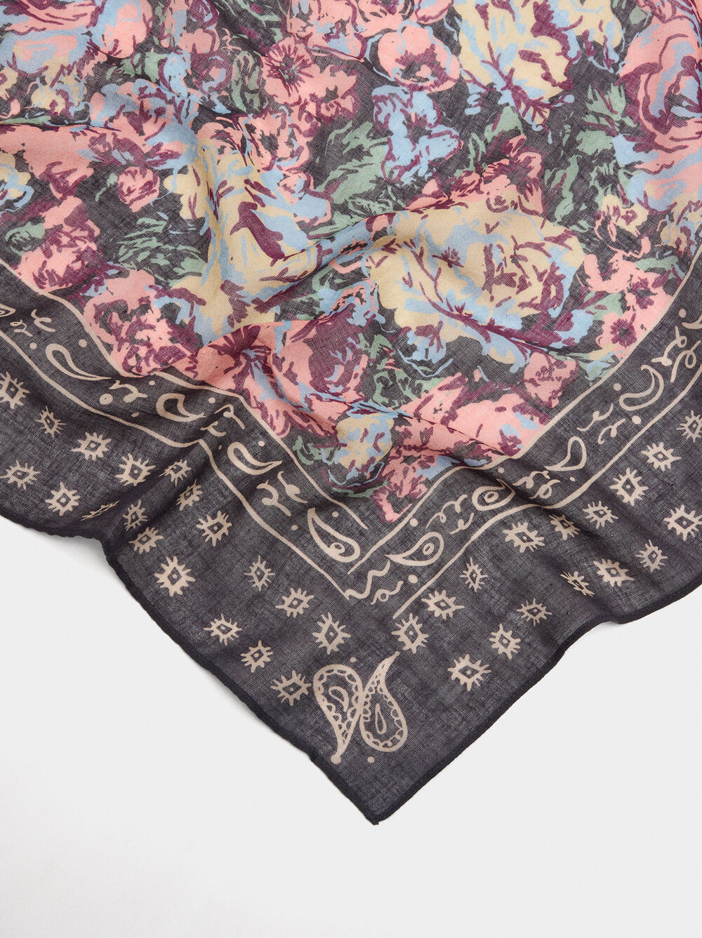 Quadratisches Tuch 100 % Baumwolle