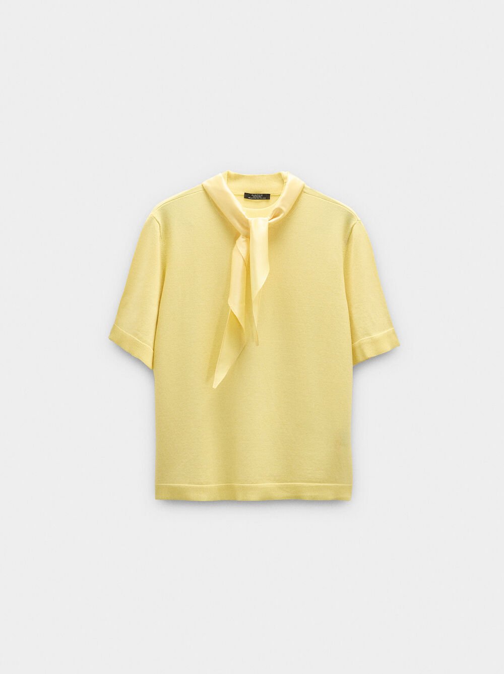 Jersey de punto con pañuelo