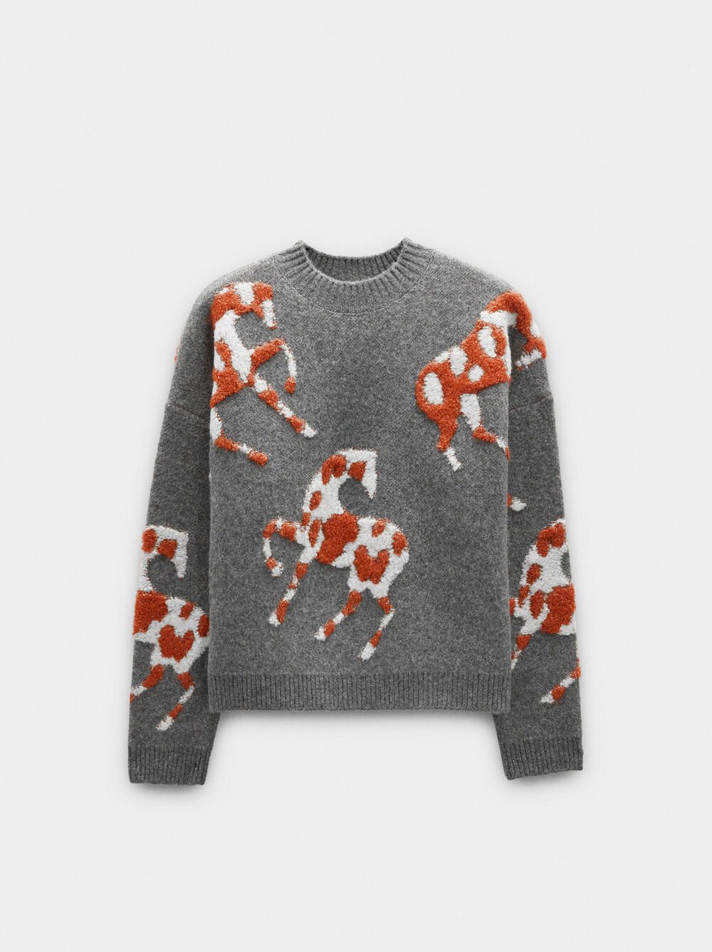 Jacquard-Pullover