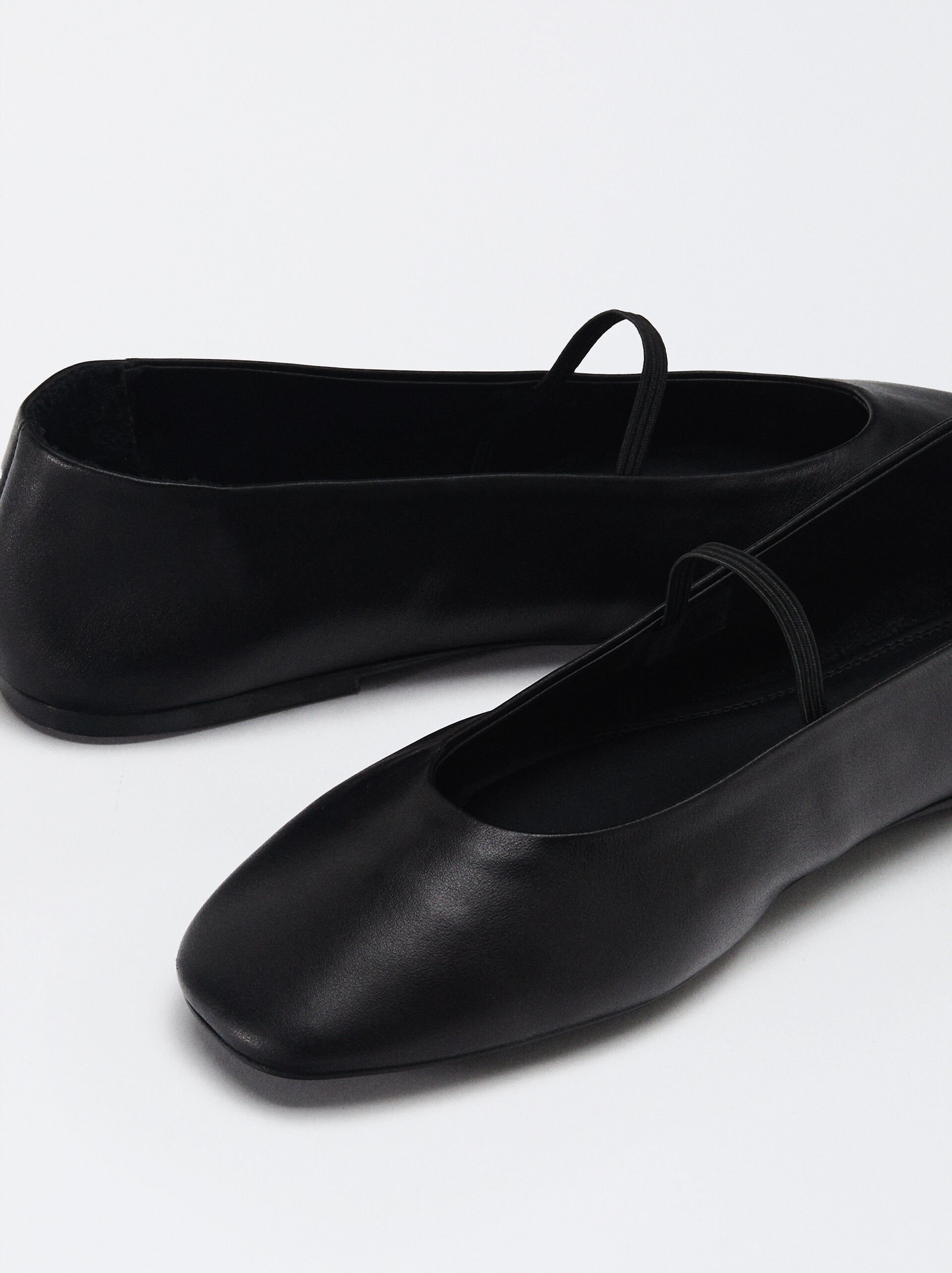 Leather Ballerinas image number 5.0