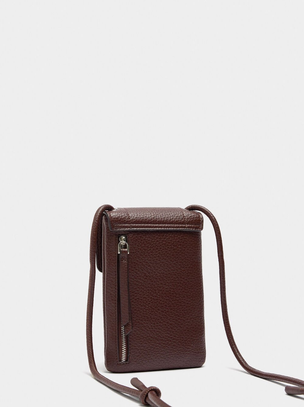 Mobile phone bag with texture