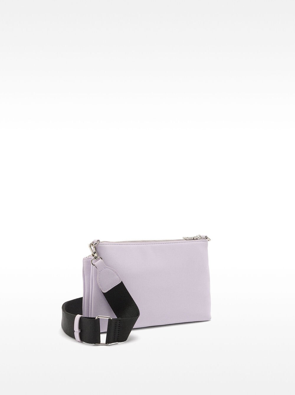 Crossbody bag with soft texture