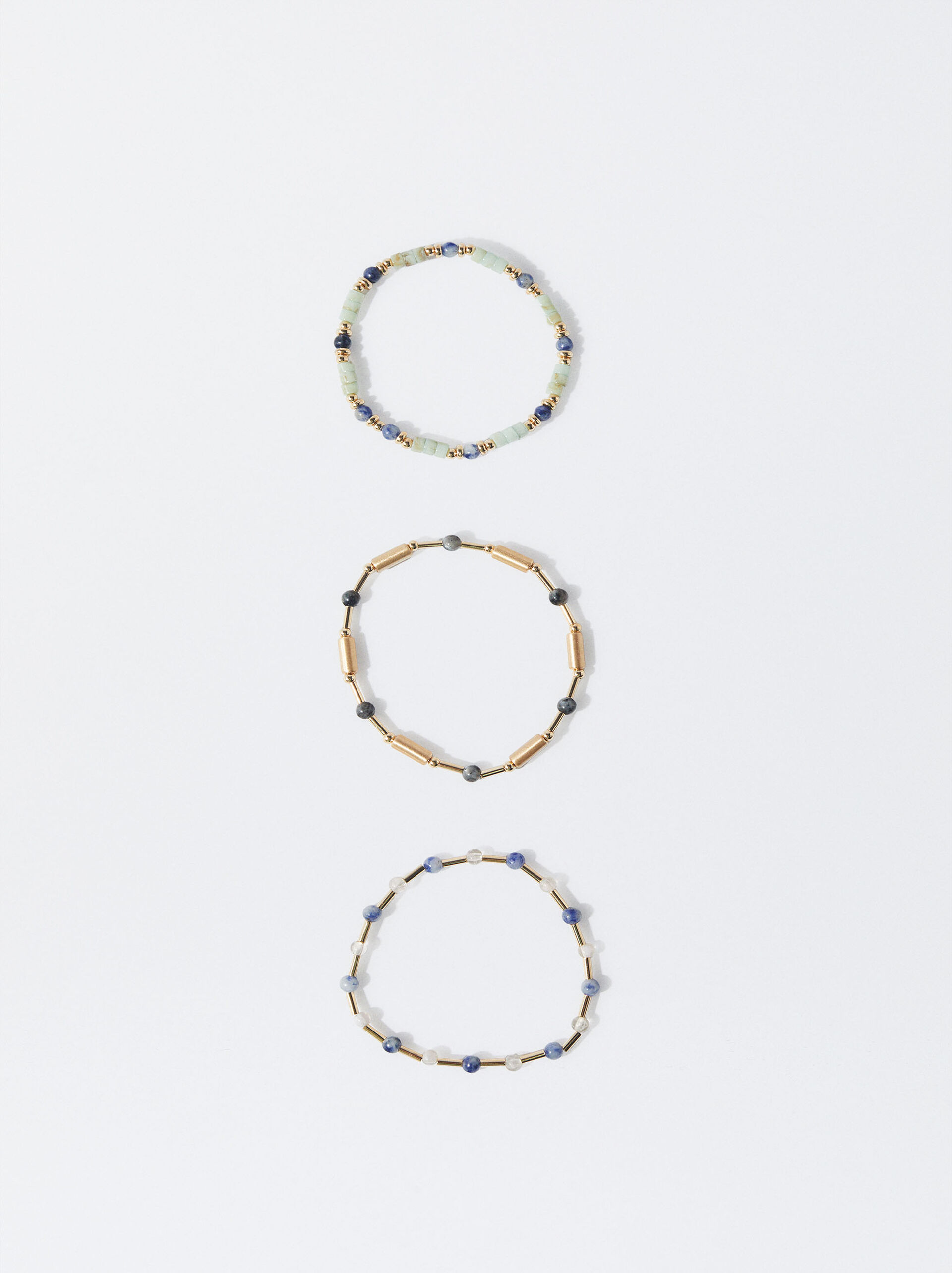 Elastic Bracelet With Stones image number 3.0