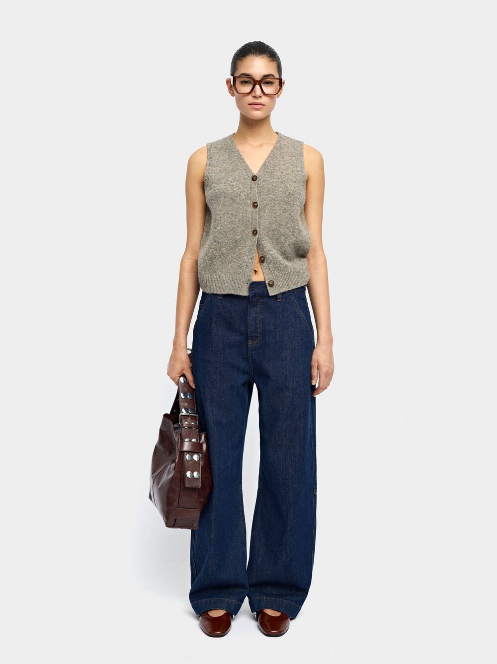 Gilet in maglia