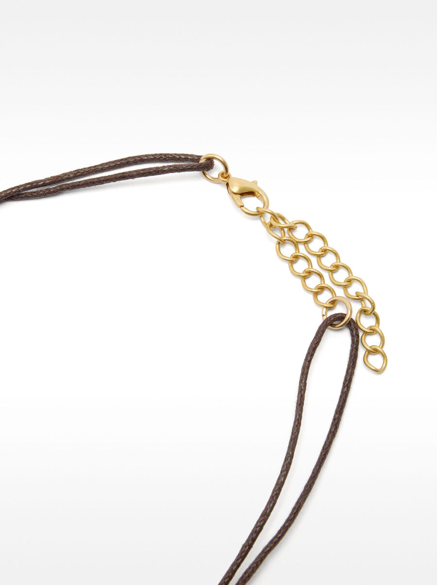 Collar corto maxi con barras