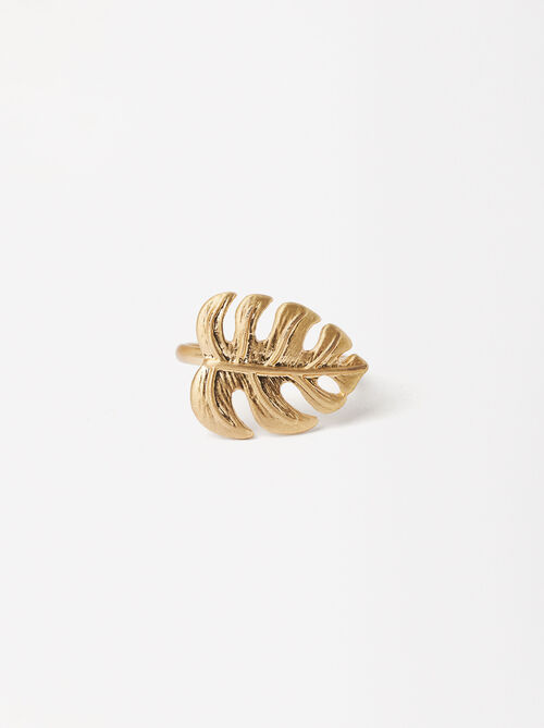 Ring With Leaf
