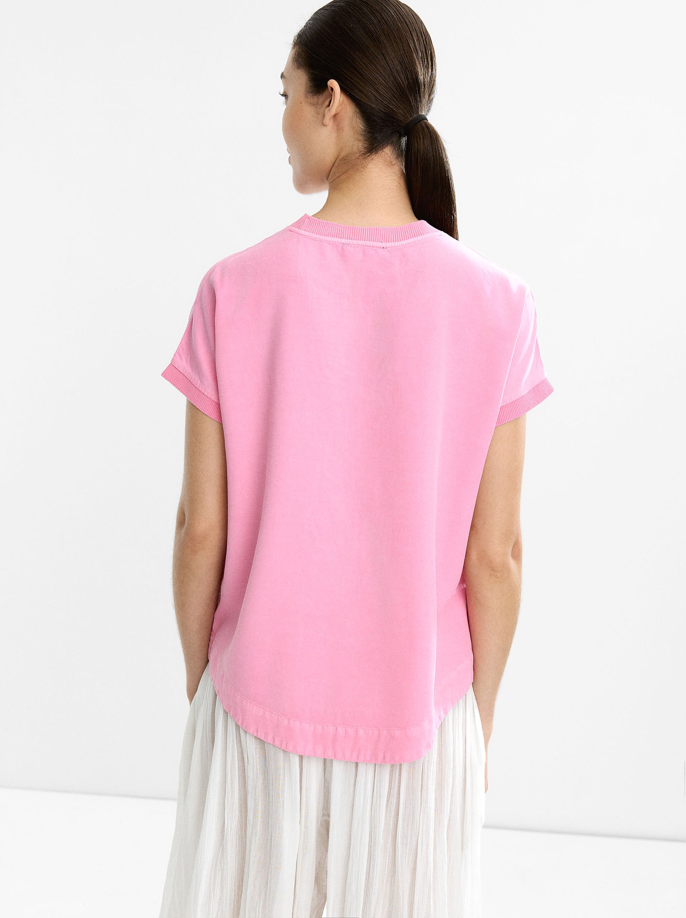 T-shirt 100% lyocell image number 3.0
