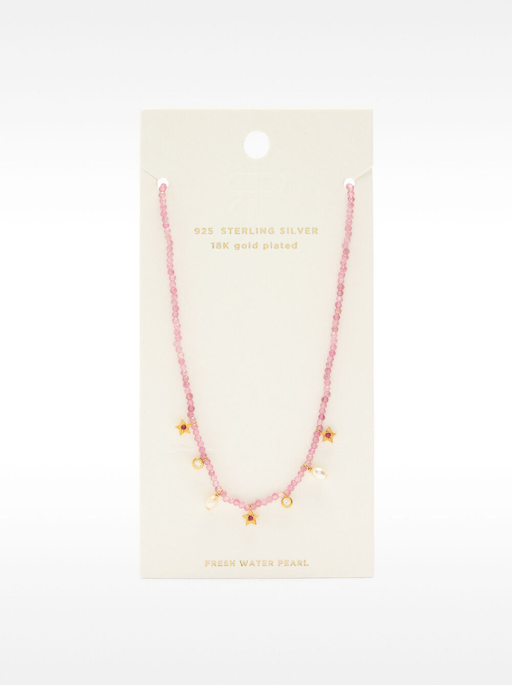 Collaret de pedres amb perla d’aigua dolça – plata de llei 925