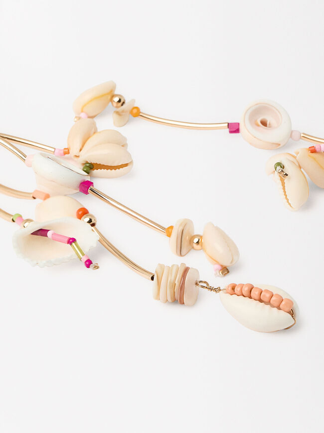 Long Earrings With Shells image number 1.0