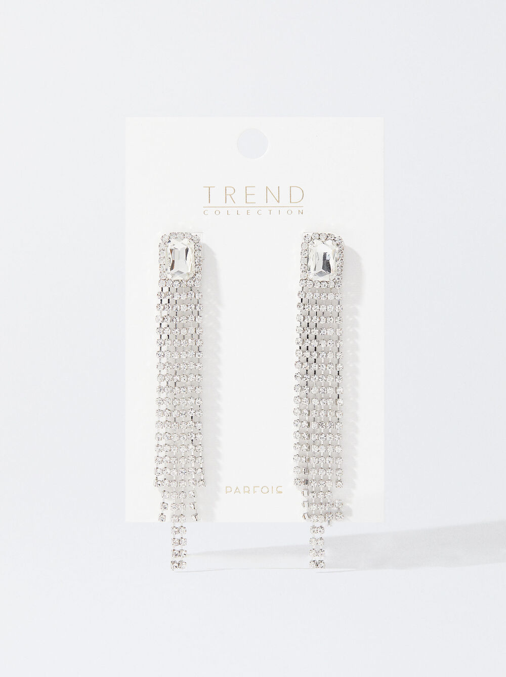 Long Earrings With Crystals