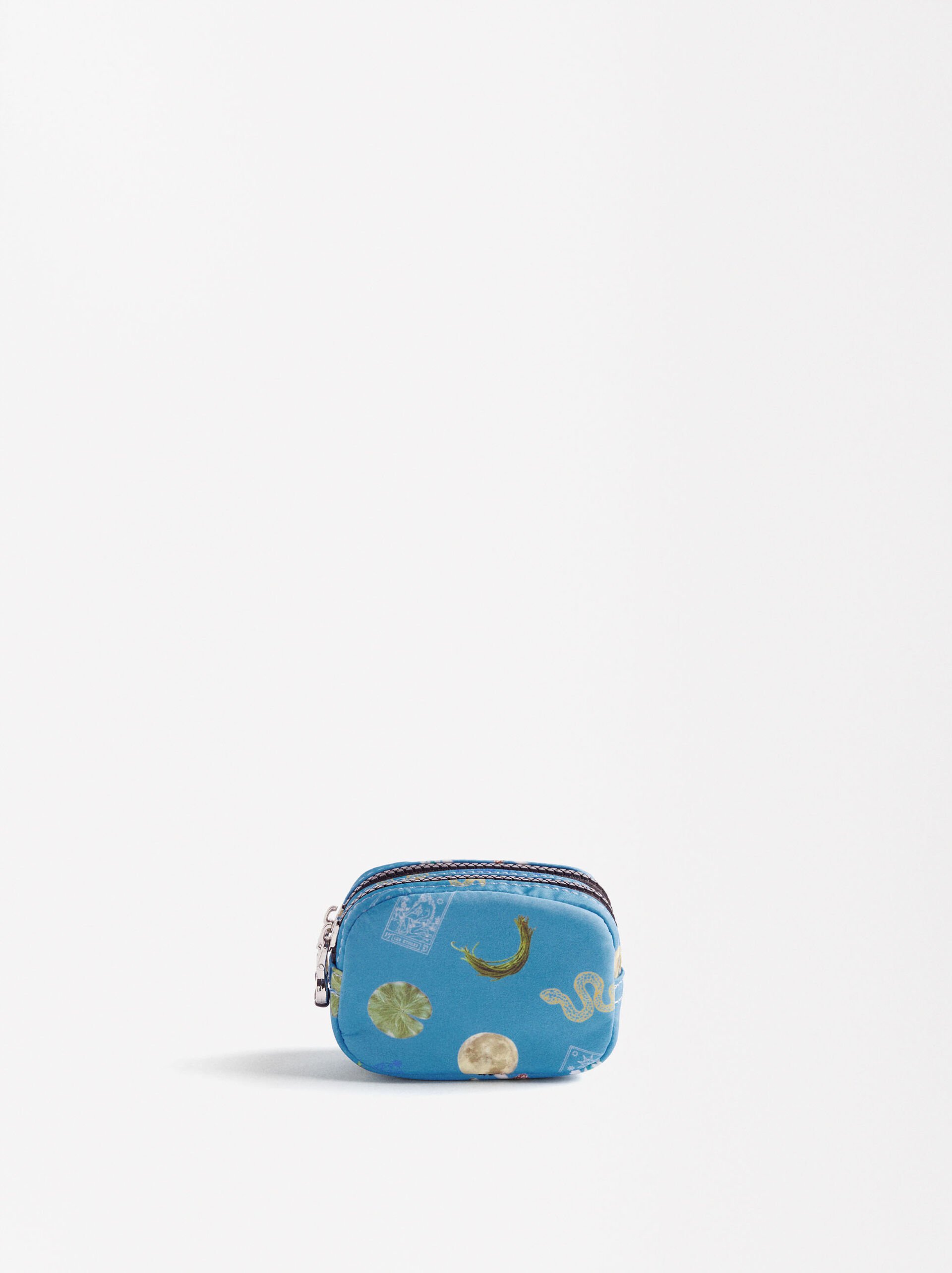 Printed nylon coin purse image number 0.0