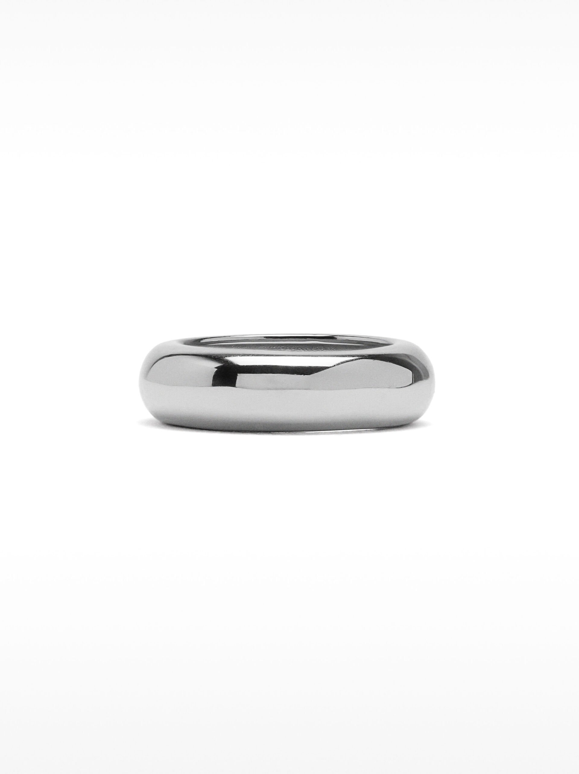 Rounded ring for pinky finger - 925 sterling silver image number 5.0