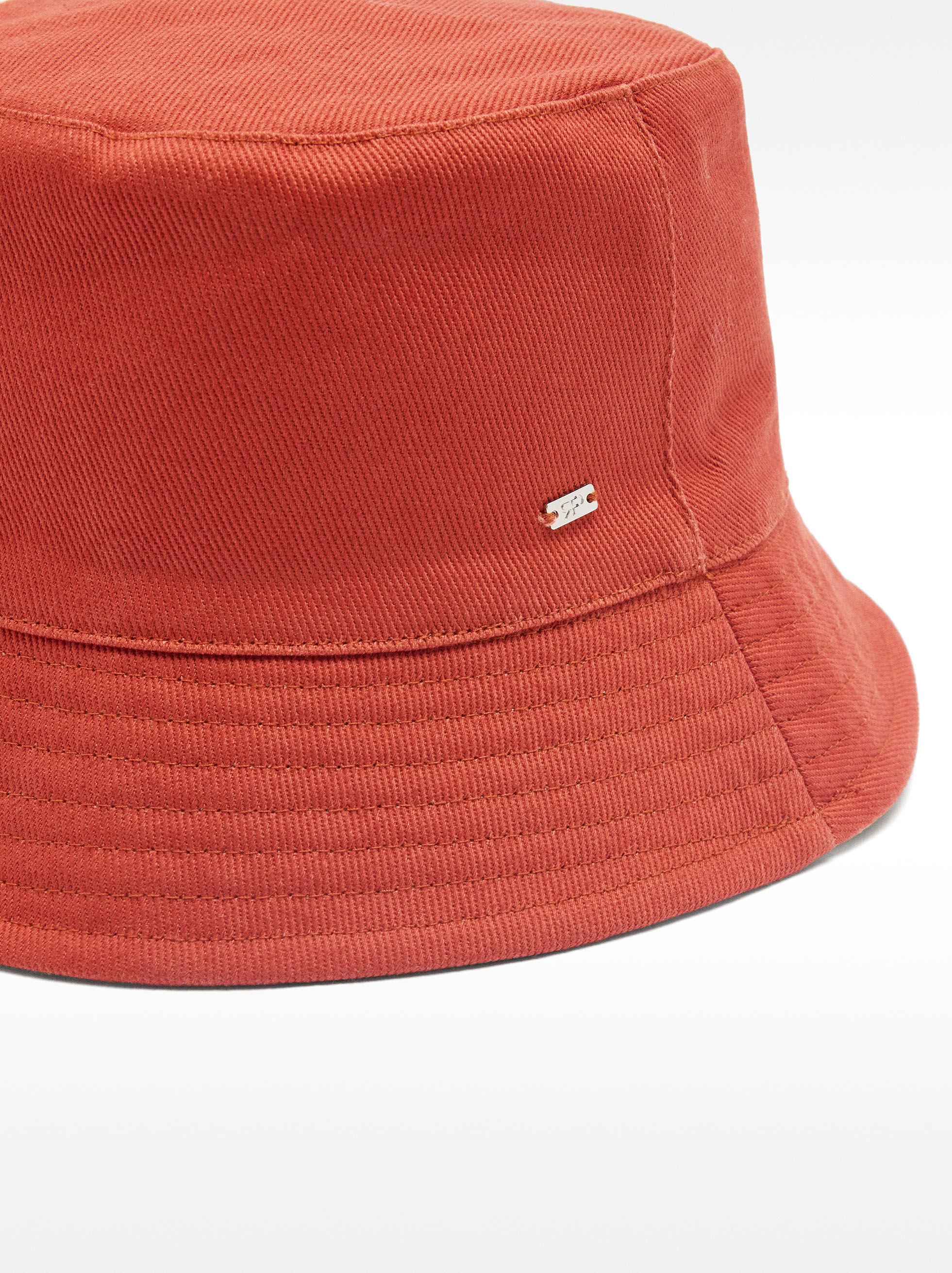 帽子 WASHI BUCKET HAT / BRICK 帽子 WASHI BUCKET HAT / BRICK LONG BRIM BUCKET HAT WITH IO
