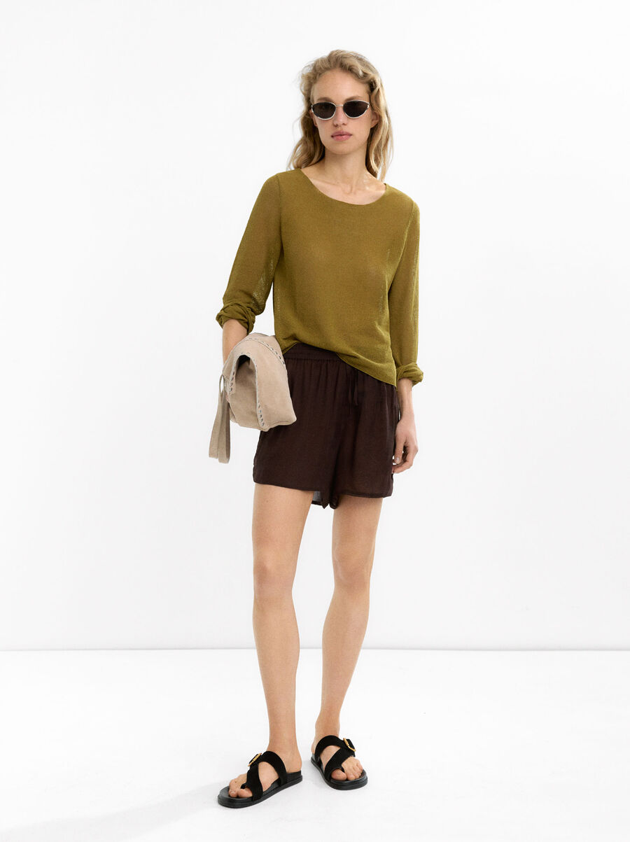 Knit sweater