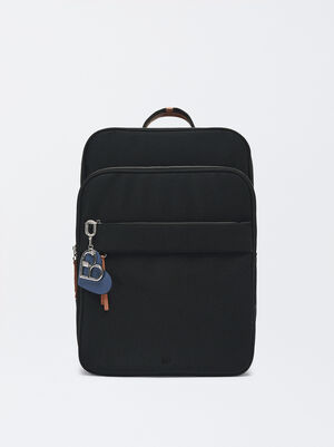 Nylon-Effect Backpack For 15” Laptop image number 1.0
