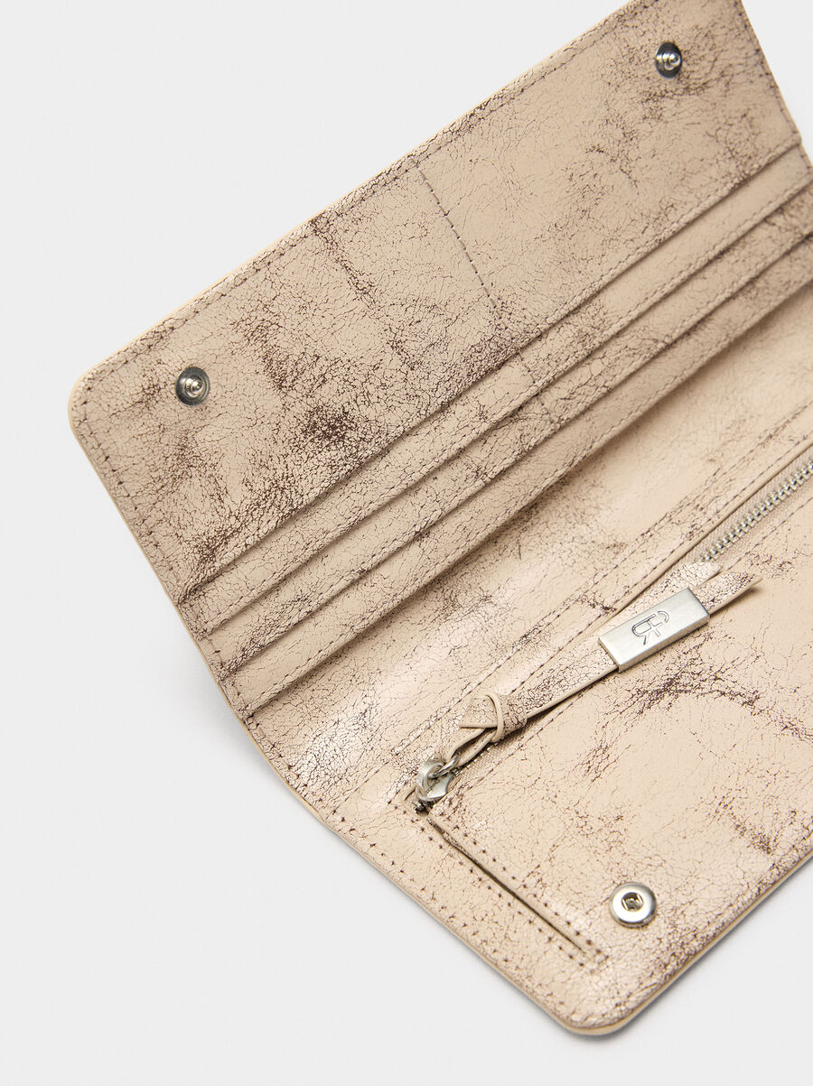 Cartera efecto envejecido