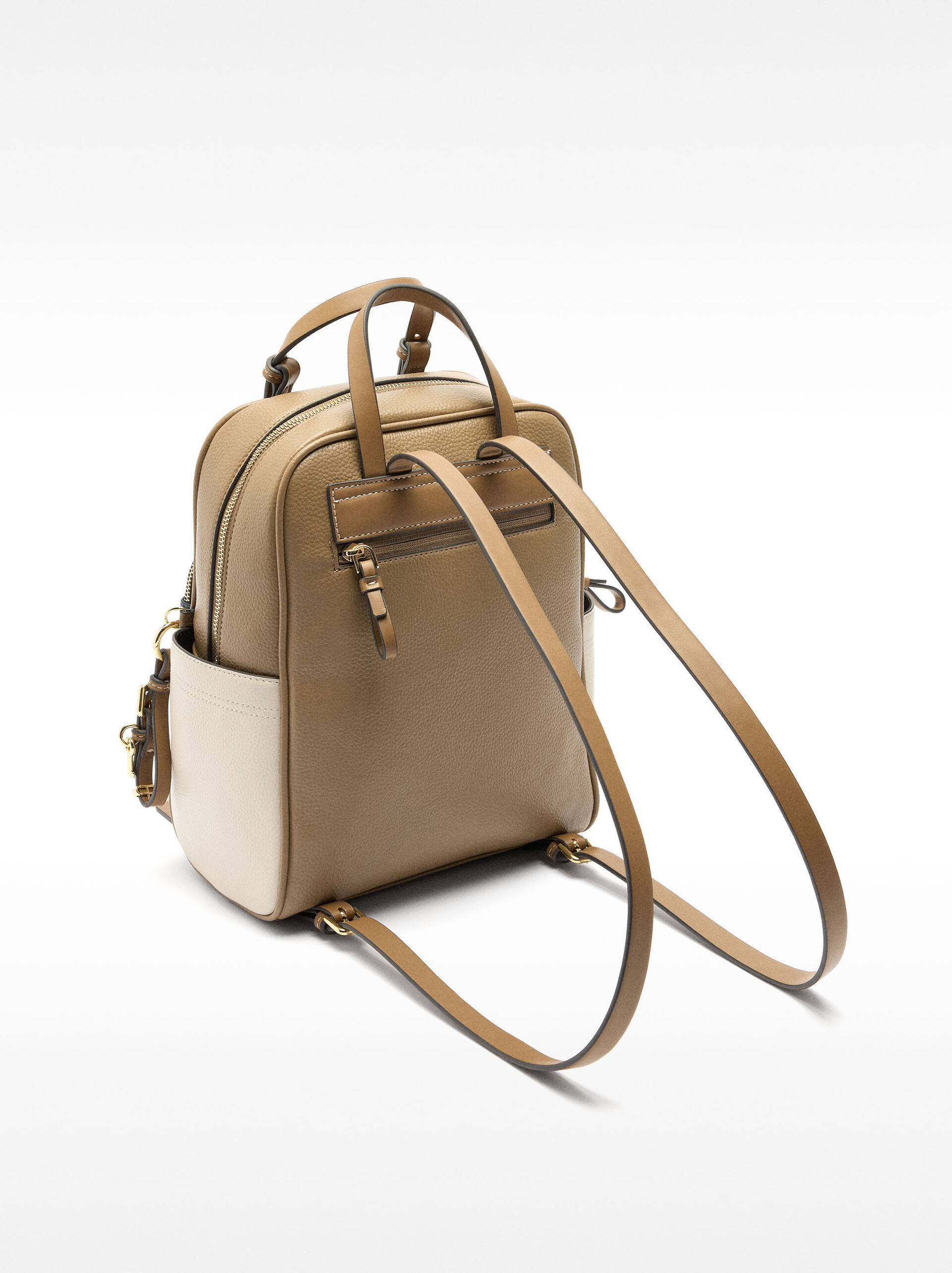 Color block backpack image number 2.0
