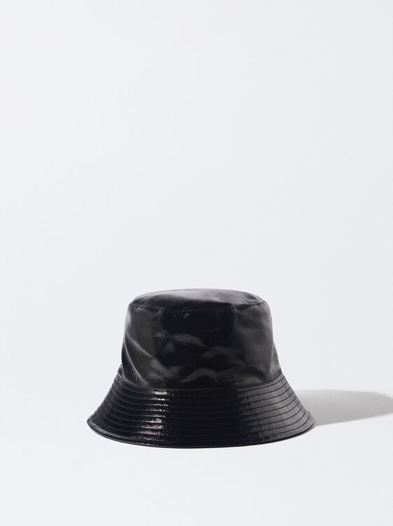 Reversible Bucket Hat, Black, hi-res