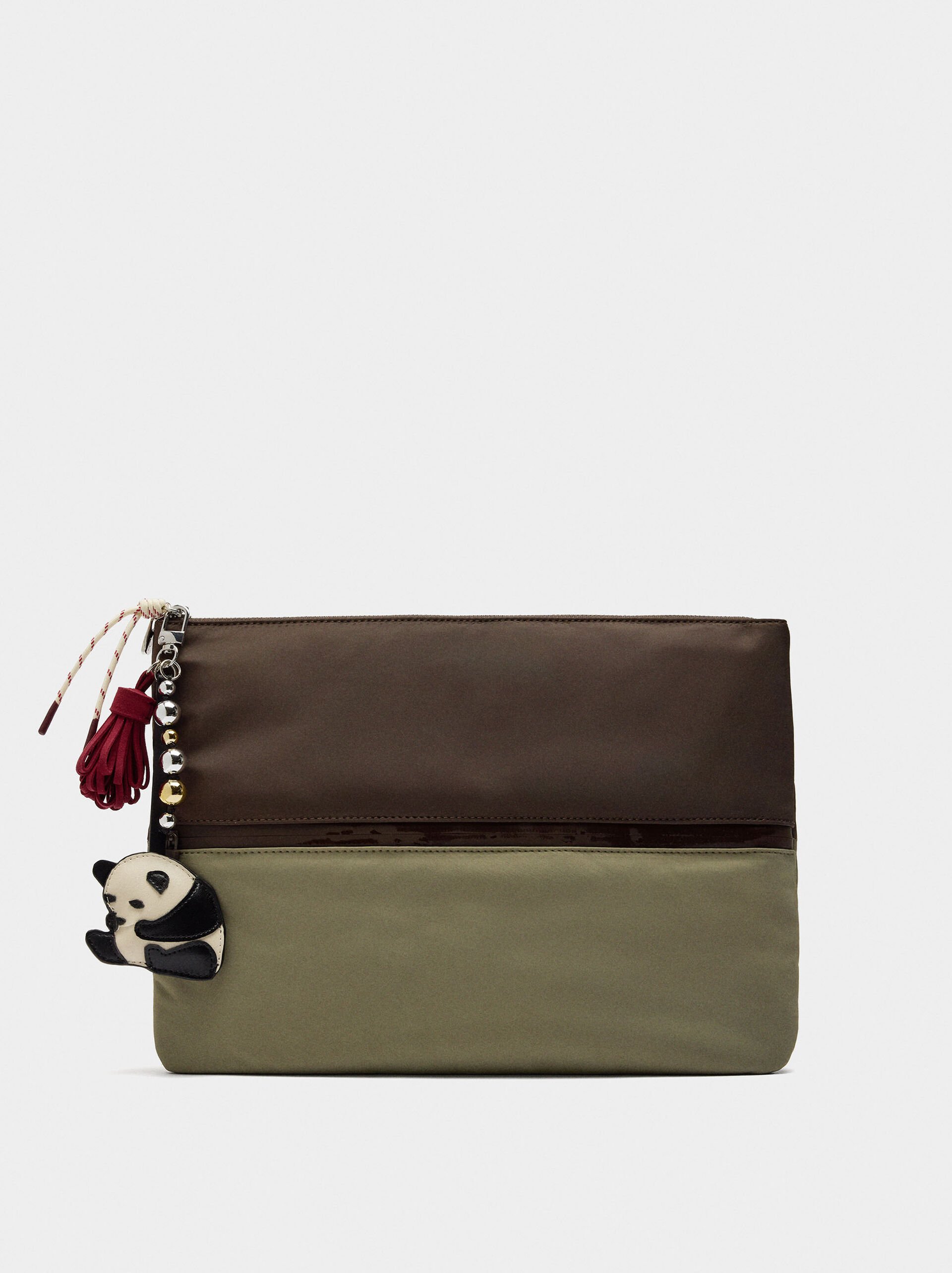 Nylon laptop cover with charm 13" image number 0.0