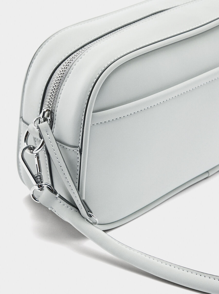 Shoulder bag with soft texture M