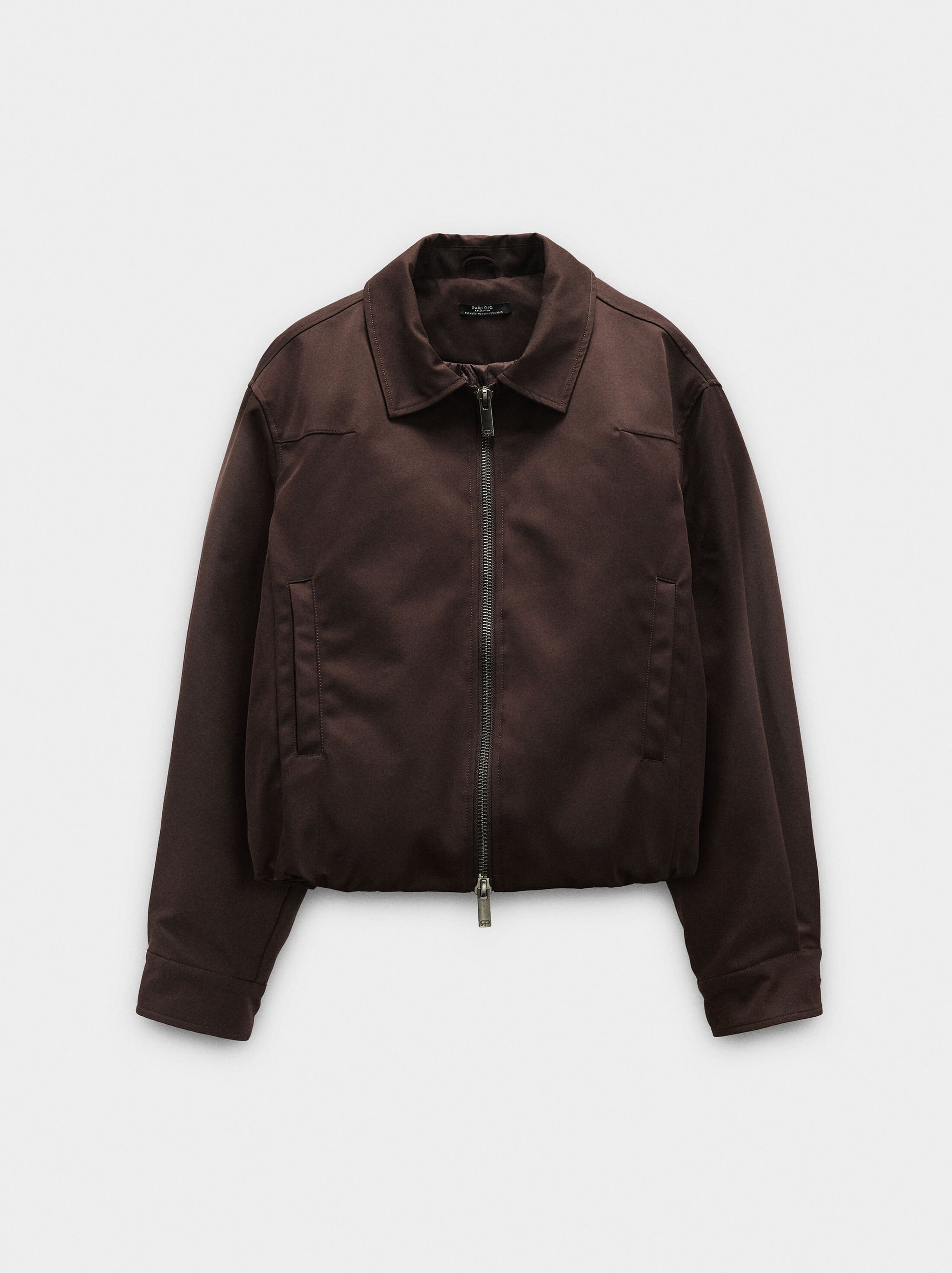 Light jacket with zipper closure image number 7.0