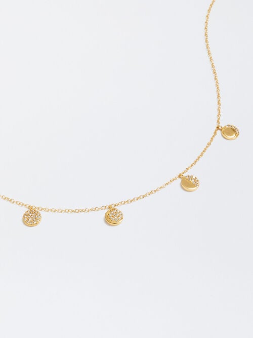 Collana in argento 925 con zirconi