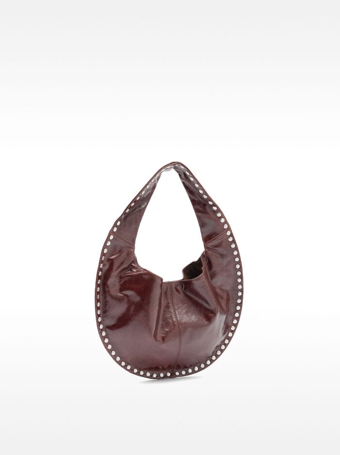 Bolso de hombro hobo de piel