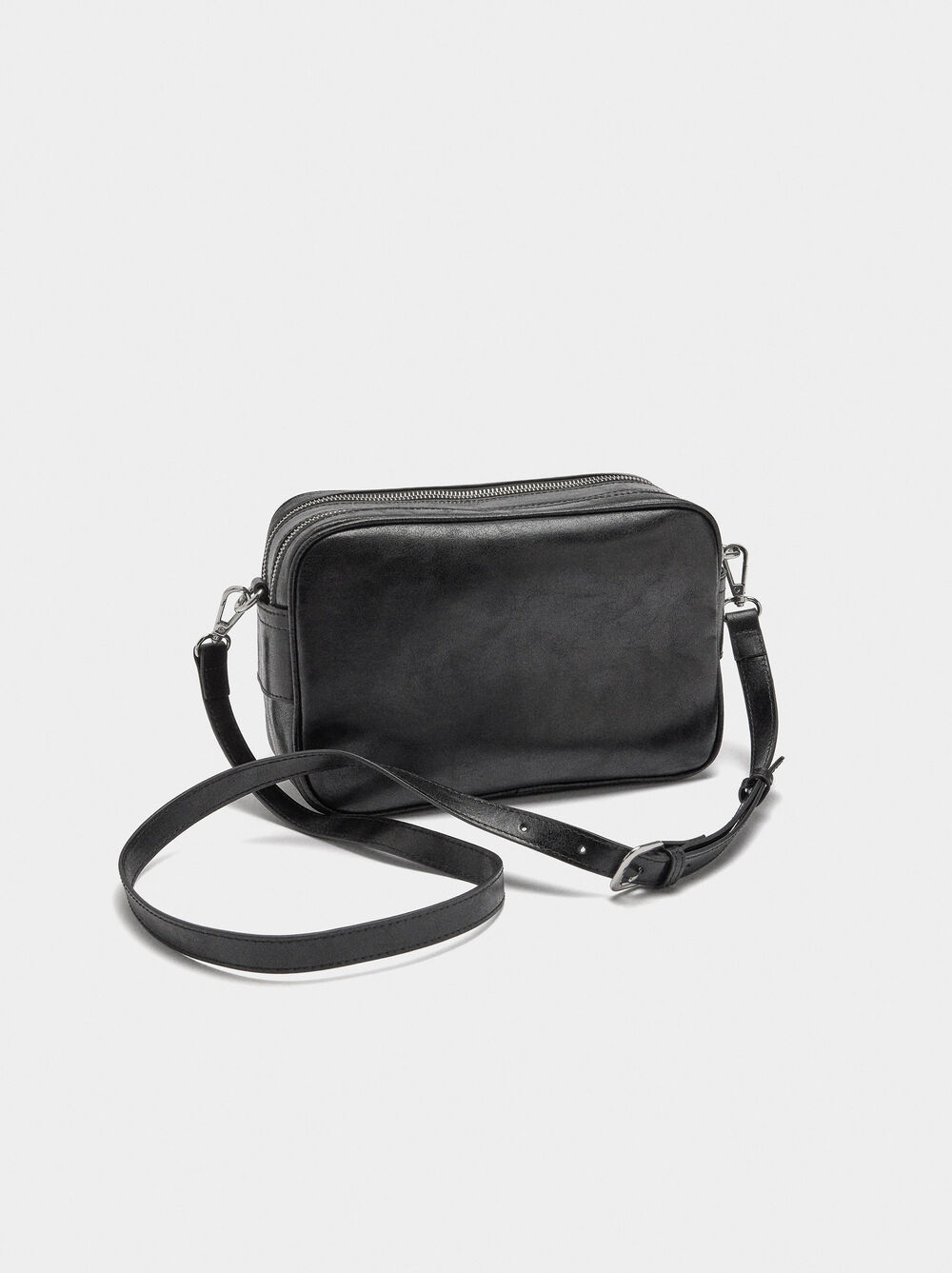 Mala tiracolo efeito envelhecido