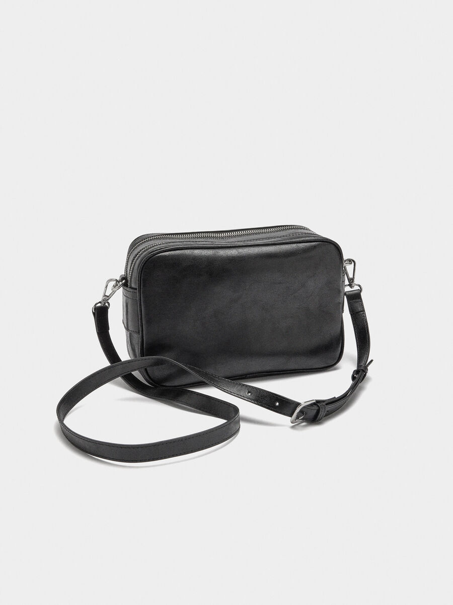 Bolso bandolera efecto envejecido
