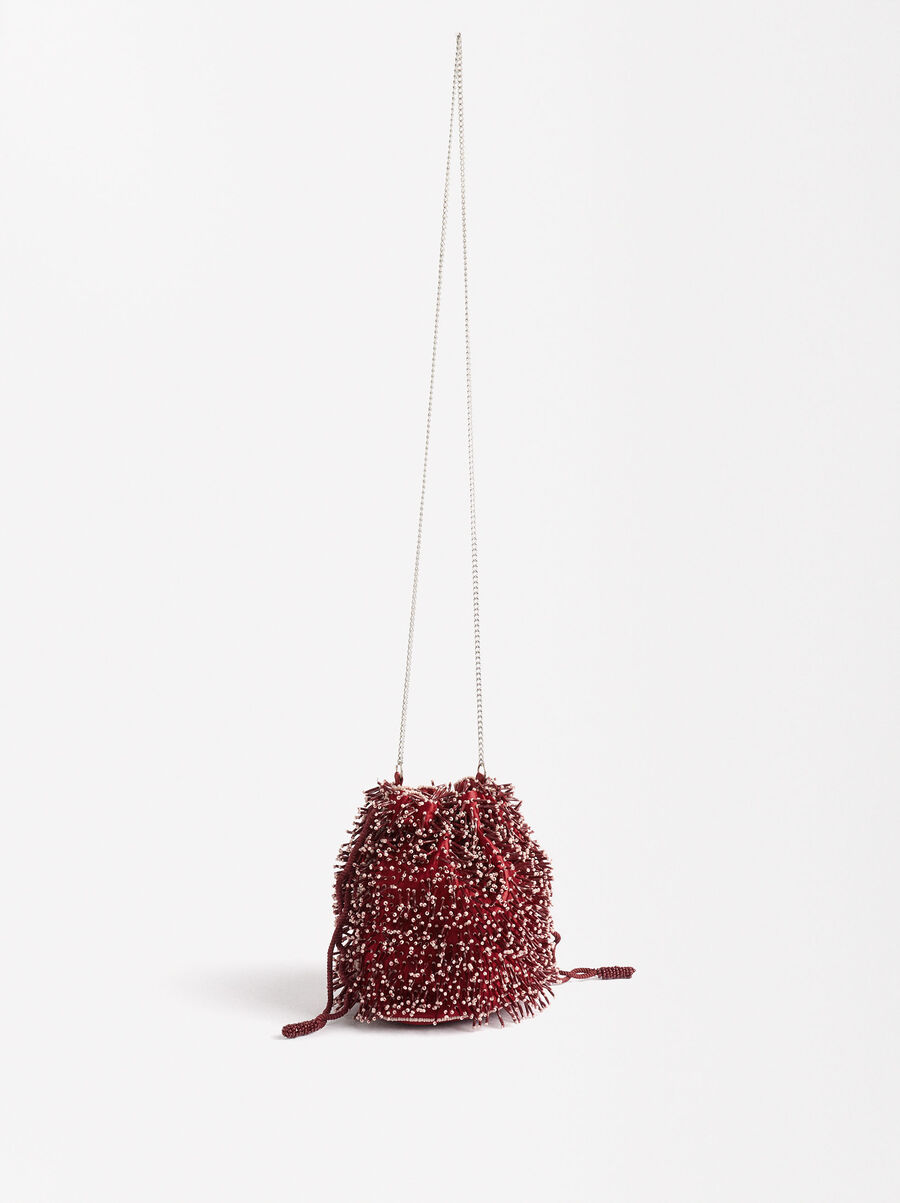 Sac de soirée avec perles
